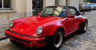 Porsche 911 occasion Rouge année 1988 boite Manuelle Annonce Porsche 911 occasion Essence TYPE 930 TURBO CABRIOLET à Versailles