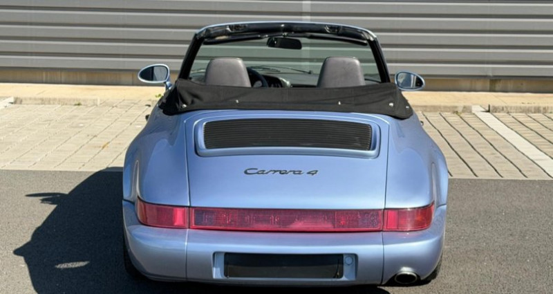 Porsche 911 type 964 Carrera 4 Cabriolet  occasion � LYON - photo n�6