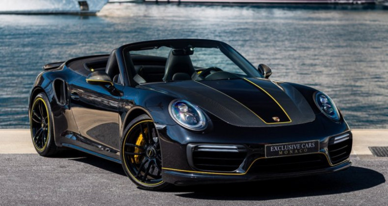 Porsche 911 TYPE 991 TURBO S CABRIOLET � TECHART � PDK 580 CV - MONACO  occasion � MONACO - photo n�3