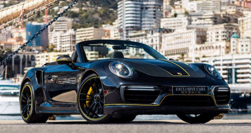Porsche 911 TYPE 991 TURBO S CABRIOLET � TECHART � PDK 580 CV - MONACO  occasion � MONACO - photo n�7