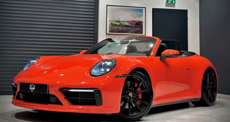 Porsche 911 TYPE 992 CARRERA 4S CABRIOLET PACK SportDesign 3.0i 450 PDK   occasion  MONTELIER