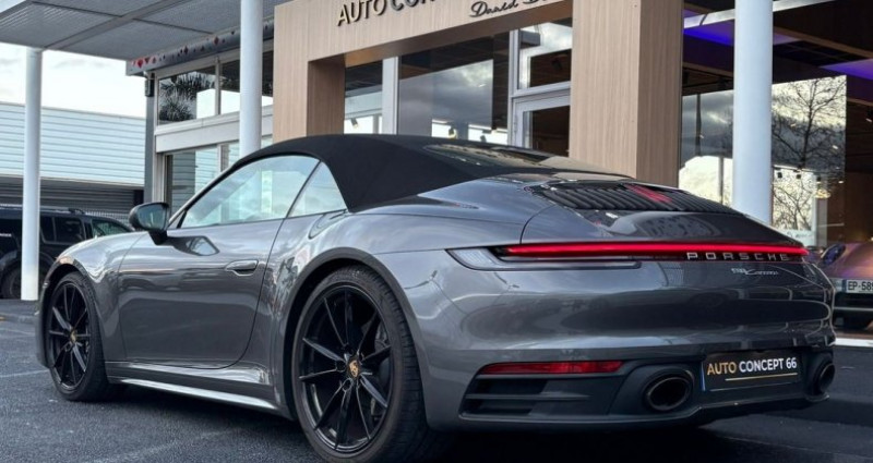 Porsche 911 type 992 carrera cabriolet 3.0 flat 6 385ch origine france  occasion � PERPIGNAN - photo n�7