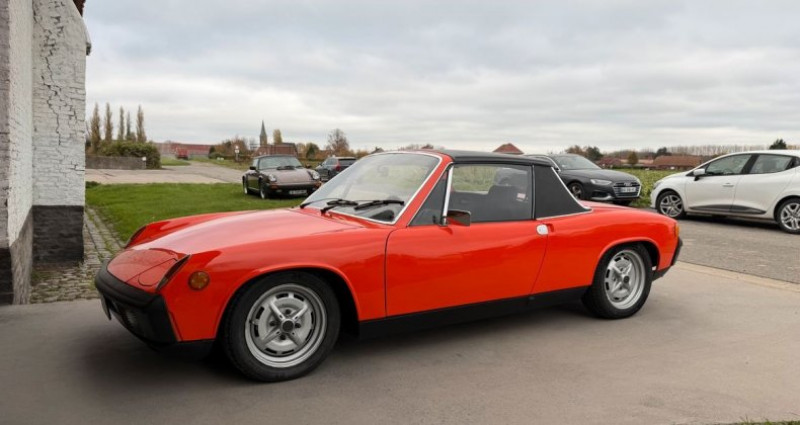 Porsche 914 2.0 l Orange sanguine  occasion � Louvil - photo n�7