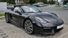 Porsche Boxster 718 occasion Noir année 2019 boite Robotisee Annonce Porsche Boxster 718 occasion Essence 2.0 300CH PDK EURO6D-T à Villenave-d'Ornon