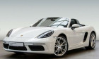 Porsche Boxster 718 occasion Blanc année 2019 boite Robotisee Annonce Porsche Boxster 718 occasion Essence 2.0 300CH PDK EURO6D-T à Villenave-d'Ornon