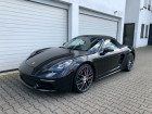Porsche Boxster 718 occasion Noir année 2018 boite Robotisee Annonce Porsche Boxster 718 occasion Essence 2.0 300CH PDK à Villenave-d'Ornon