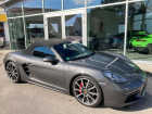 Porsche Boxster 718 occasion Gris année 2017 boite Robotisee Annonce Porsche Boxster 718 occasion Essence 2.0 300CH PDK à Villenave-d'Ornon
