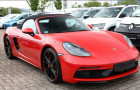 Porsche Boxster 718 occasion Rouge année 2018 boite Robotisee Annonce Porsche Boxster 718 occasion Essence 2.5 365CH GTS PDK à Villenave-d'Ornon