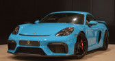 Porsche Boxster 718 occasion année 2020 boite Manuelle Annonce Porsche Boxster 718 occasion Essence 4.0i GT4 420 Clubsport - Approved à Lille