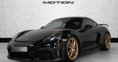 Porsche Boxster 718 occasion année 2021 boite Automatique Annonce Porsche Boxster 718 occasion Essence 4.0i GT4 420 PDK à Dieudonné
