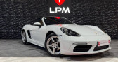 Porsche Boxster 718 occasion année 2018 boite Automatique Annonce Porsche Boxster 718 occasion Essence Boxster 2.0 300ch PDK à ROQUEBRUNE SUR ARGENS