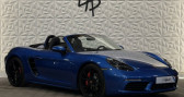 Annonce Porsche Boxster 718 occasion Essence Boxster S Bleu Saphir - Pack Chrono PSE PASM 30k� Options � M�ry Sur Oise