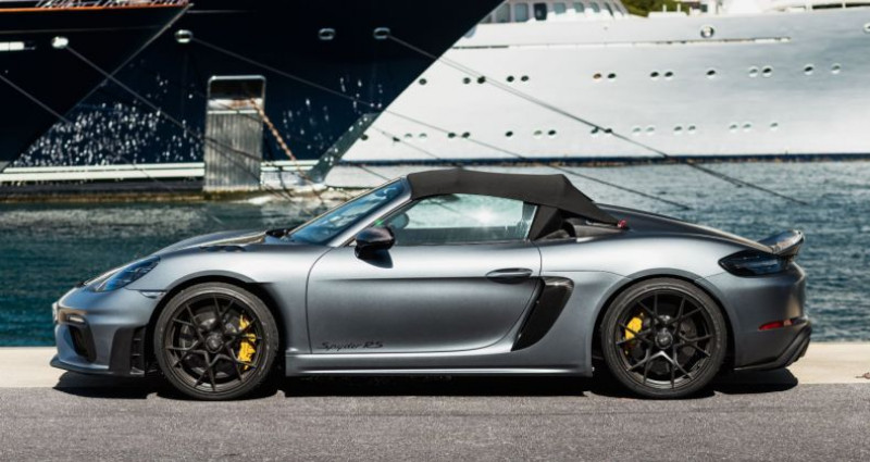 Porsche Boxster 718 BOXSTER SPYDER RS PACK WEISSACH TYPE 982 PDK 500 CV - MONACO  occasion à MONACO - photo n°6