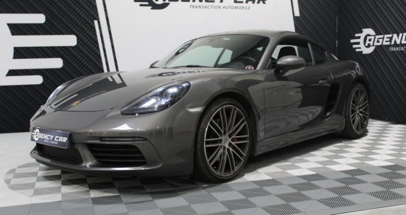 Porsche Boxster 718 Cayman 2.5i - 350 TYPE 982 COUPE S - BOITE MANUELLE - SUIVI 2018 Porsche Boxster 718 Cayman 2.5i - 350 TYPE 982 COUPE S - BOITE MANUELLE - SUIVI  occasion à Venelles