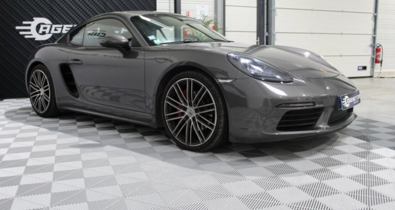 Porsche Boxster 718 Cayman 2.5i - 350 TYPE 982 COUPE S - BOITE MANUELLE - SUIVI 2018 - photo n°2 Porsche Boxster 718 Cayman 2.5i - 350 TYPE 982 COUPE S - BOITE MANUELLE - SUIVI  occasion à Venelles - photo n°2