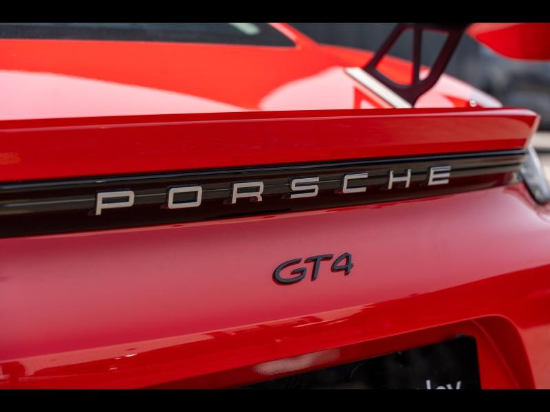 Porsche Boxster 718 Cayman 4.0 420ch GT4 Euro6d-T  occasion à MOUGINS - photo n°7