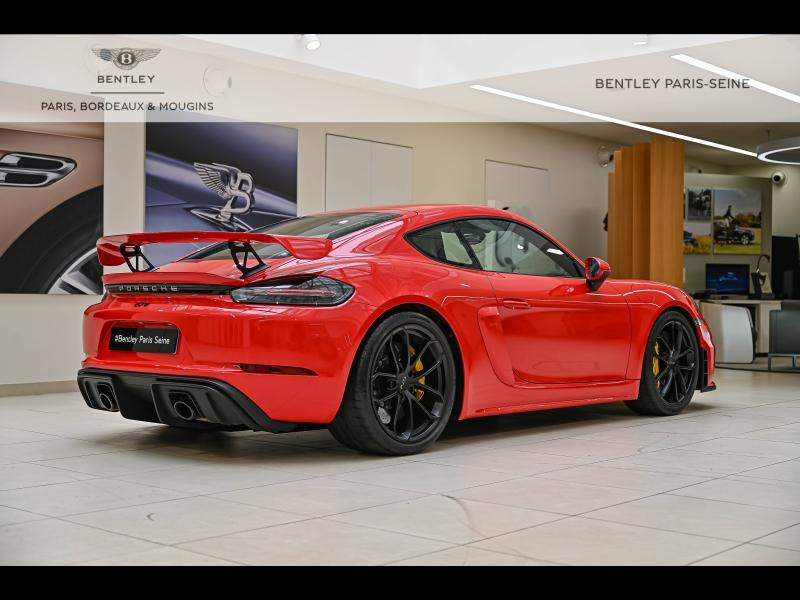 Porsche Boxster 718 Cayman 4.0 420ch GT4 Euro6d-T  occasion  MOUGINS - photo n3