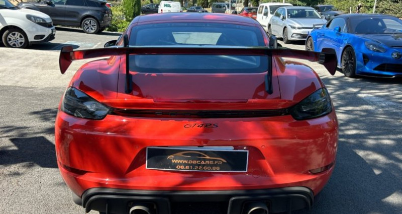 Porsche Boxster 718 CAYMAN GT4 4.0i 500 ch PDK RS / PRIX HORS MALUS / GARANTIE C 2025 - photo n°6 Porsche Boxster 718 CAYMAN GT4 4.0i 500 ch PDK RS / PRIX HORS MALUS / GARANTIE C  occasion à GASSIN - photo n°6