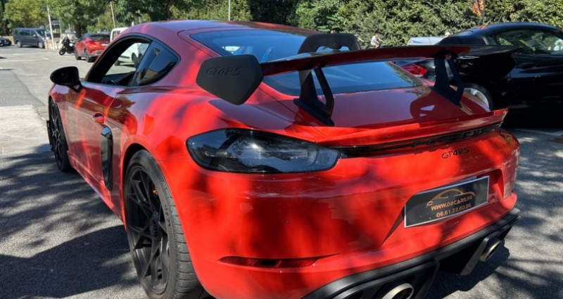 Porsche Boxster 718 CAYMAN GT4 4.0i 500 ch PDK RS / PRIX HORS MALUS / GARANTIE C 2025 - photo n°5 Porsche Boxster 718 CAYMAN GT4 4.0i 500 ch PDK RS / PRIX HORS MALUS / GARANTIE C  occasion à GASSIN - photo n°5