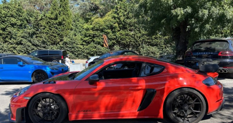 Porsche Boxster 718 CAYMAN GT4 4.0i 500 ch PDK RS / PRIX HORS MALUS / GARANTIE C 2025 - photo n°4 Porsche Boxster 718 CAYMAN GT4 4.0i 500 ch PDK RS / PRIX HORS MALUS / GARANTIE C  occasion à GASSIN - photo n°4