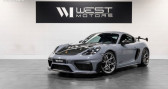 Porsche Boxster 718 occasion année 2022 boite Automatique Annonce Porsche Boxster 718 occasion Essence Cayman GT4 RS 4.0 500 ch PDK - Française PAS DE MALUS Weissa à DARDILLY