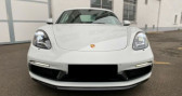 Porsche Boxster 718 occasion Blanc année 2019 boite Automatique Annonce Porsche Boxster 718 occasion Essence CAYMAN à Montévrain