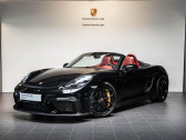 Porsche Boxster 718 occasion année 2019 boite Manuelle Annonce Porsche Boxster 718 occasion Essence Spyder 4.0 420ch à CHAMPAGNE AU MONT D OR