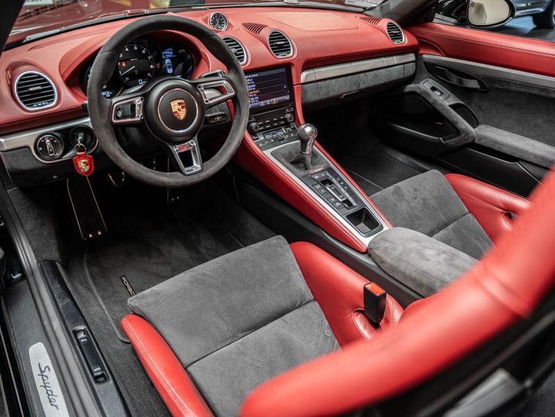 Porsche Boxster 718 Spyder 4.0 420ch  occasion  CHAMPAGNE AU MONT D OR - photo n7