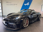 Porsche Boxster 718 occasion Noir année 2019 boite Manuelle Annonce Porsche Boxster 718 occasion Essence SPYDER 4.0i 420 ch à SAINT-GREGOIRE