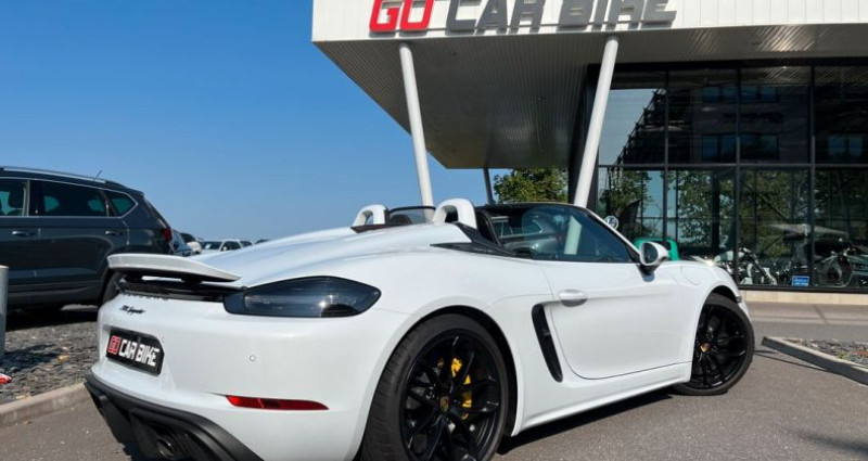 Porsche Boxster 718 Spyder 420ch Baquet Carbone Echappement Sport Sono BOSE PASM  occasion  Sarreguemines - photo n3