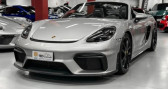 Annonce Porsche Boxster 718 occasion Essence spyder Boxster 420cv Gris Plata � ENCAMP