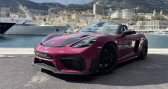 Porsche Boxster 718 occasion année 2025 boite Automatique Annonce Porsche Boxster 718 occasion Essence Spyder /Flat 6 4.0 500 PDK 7 / Pack Weissach / Ruby Star / M à Monaco