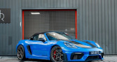 Annonce Porsche Boxster 718 occasion Essence Spyder RS 4.0 500 CH PDK Premi�re main Immat FR � Sausheim