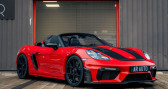 Annonce Porsche Boxster 718 occasion Essence Spyder RS 4.0 500 CH PDK Weissach Premi�re main Origine Fran � Sausheim