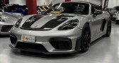 Porsche Boxster 718 spyder Weissach 500cv Gris   ENCAMP AD