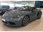 Porsche Boxster occasion Bleu année 2016 boite Manuelle Annonce Porsche Boxster occasion Essence 2.5i - 350 - BV PDK 718 TYPE 982 CABRIOLET S à Ganges