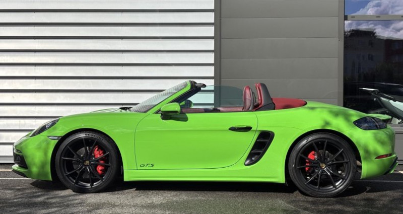 Porsche Boxster 2.5i - 365 - BV PDK 718 TYPE 982 CABRIOLET GTS 2018 - photo n°7 Porsche Boxster 2.5i - 365 - BV PDK 718 TYPE 982 CABRIOLET GTS  occasion à ANDREZIEUX-BOUTHEON - photo n°7