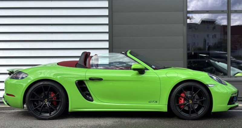Porsche Boxster 2.5i - 365 - BV PDK 718 TYPE 982 CABRIOLET GTS 2018 - photo n°6 Porsche Boxster 2.5i - 365 - BV PDK 718 TYPE 982 CABRIOLET GTS  occasion à ANDREZIEUX-BOUTHEON - photo n°6