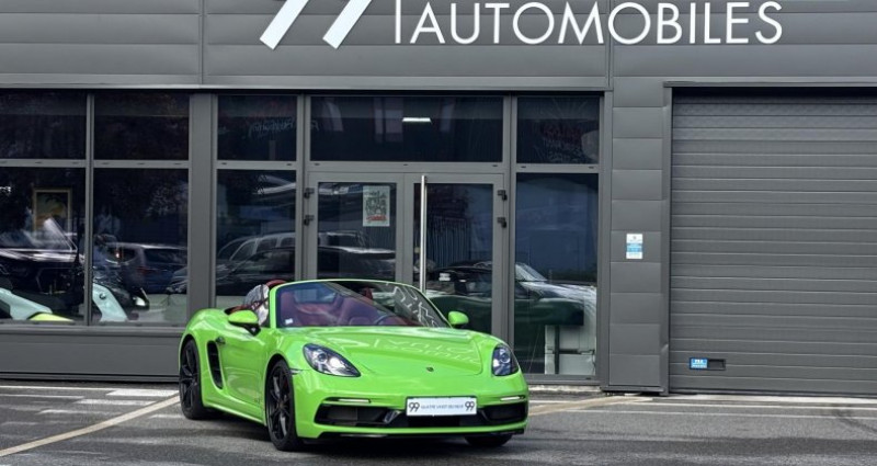 Porsche Boxster 2.5i - 365 - BV PDK 718 TYPE 982 CABRIOLET GTS 2018 - photo n°5 Porsche Boxster 2.5i - 365 - BV PDK 718 TYPE 982 CABRIOLET GTS  occasion à ANDREZIEUX-BOUTHEON - photo n°5