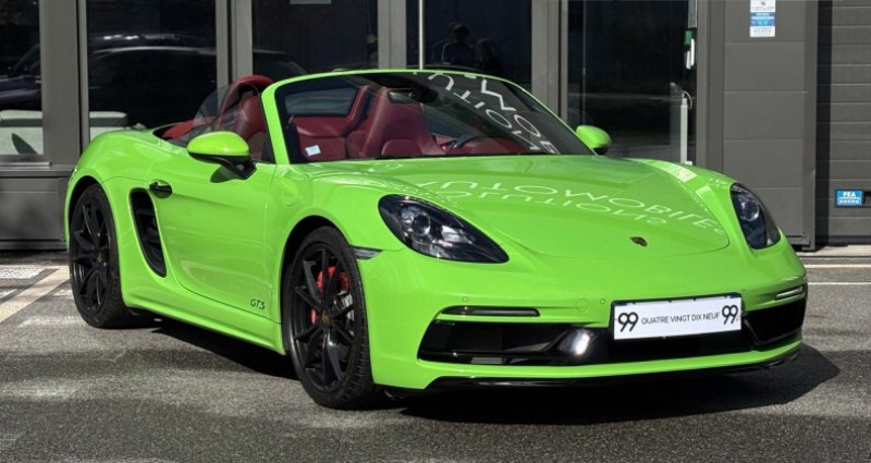 Porsche Boxster 2.5i - 365 - BV PDK 718 TYPE 982 CABRIOLET GTS 2018 - photo n°2 Porsche Boxster 2.5i - 365 - BV PDK 718 TYPE 982 CABRIOLET GTS  occasion à ANDREZIEUX-BOUTHEON - photo n°2