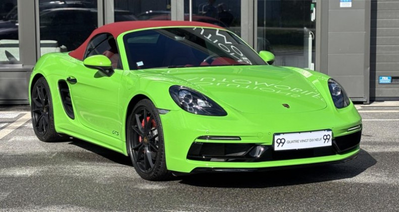 Porsche Boxster 2.5i - 365 - BV PDK 718 TYPE 982 CABRIOLET GTS 2018 - photo n°4 Porsche Boxster 2.5i - 365 - BV PDK 718 TYPE 982 CABRIOLET GTS  occasion à ANDREZIEUX-BOUTHEON - photo n°4