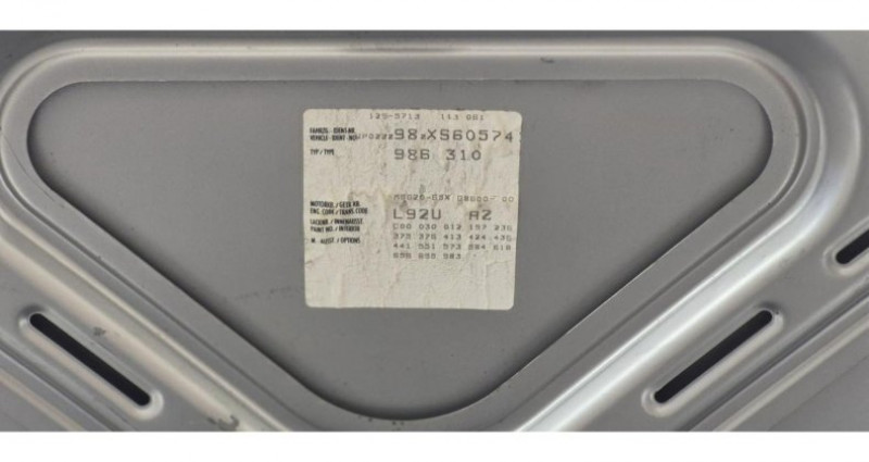 Porsche Boxster 2.5i TYPE 986 / HISTORIQUE COMPLET / HARD TOP / CARTE GRISE   occasion � SAINT LAURENT DU VAR - photo n�7