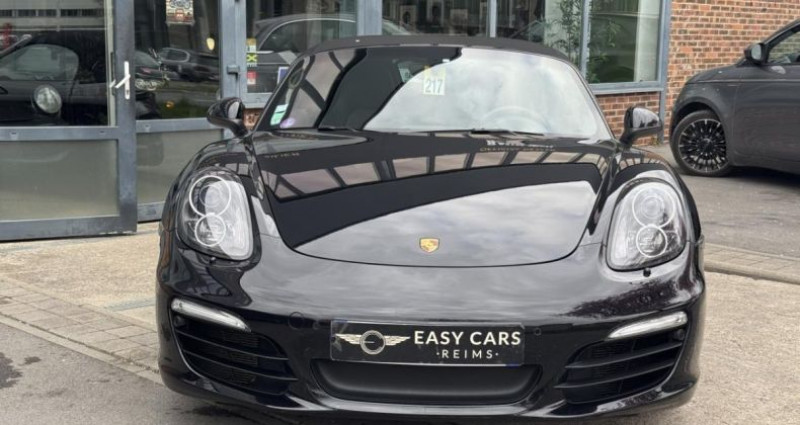 Porsche Boxster 2.7i - 265 - BV PDK - Start&Stop TYPE 981 CABRIOLET Black Ed  occasion  Reims - photo n7