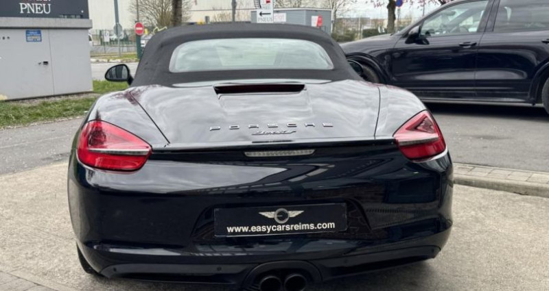 Porsche Boxster 2.7i - 265 - BV PDK - Start&Stop TYPE 981 CABRIOLET Black Ed  occasion  Reims - photo n6