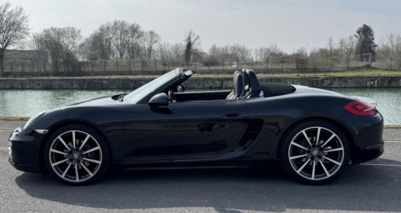 Porsche Boxster 2.7i - 265 - BV PDK - Start&Stop TYPE 981 CABRIOLET Black Ed  occasion  Reims - photo n3
