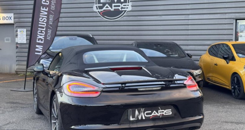 Porsche Boxster 2.7i - 265 - BV PDK TYPE 981 CABRIOLET Black Edition  occasion  Chateaubernard - photo n6