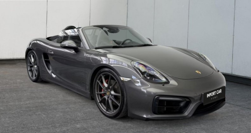 Porsche Boxster 3.4i - 330 - Manuelle - TYPE 981 CABRIOLET GTS  occasion � POISSY - photo n�5