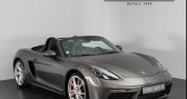 Porsche Boxster occasion année 2017 boite Automatique Annonce Porsche Boxster occasion Essence 718 S Flat 4 2.5L TURBO à Geispolsheim