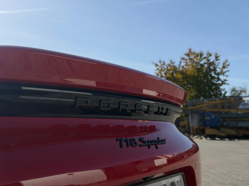 Porsche Boxster 718 Spyder *4.0, 1. Hd., U-Frei, DE Fzg*  occasion  L'Union - photo n8