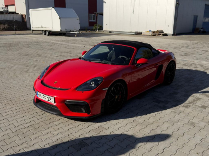 Porsche Boxster 718 Spyder *4.0, 1. Hd., U-Frei, DE Fzg*  occasion  L'Union - photo n3
